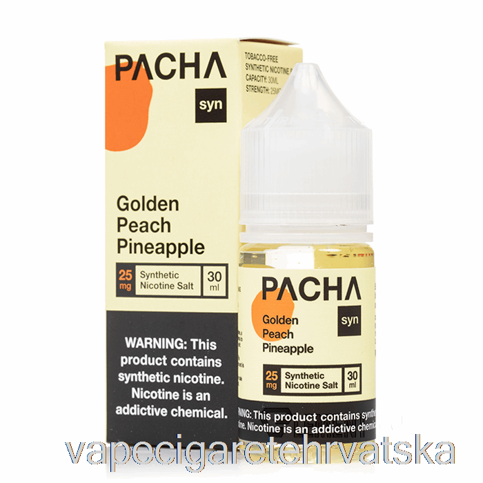 Vape Cigarete Zlatna Breskva Ananas - Pacha Syn Soli - 30ml 50mg
